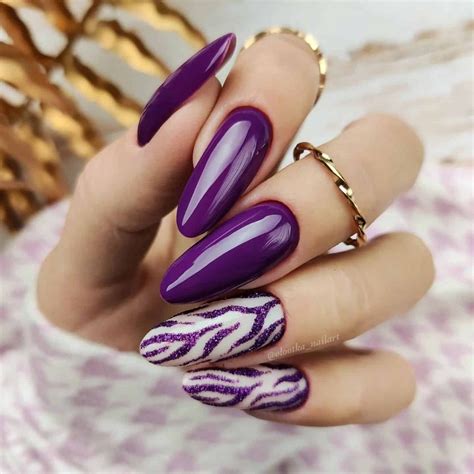 purple and black nails designs|elegant purple nail designs.